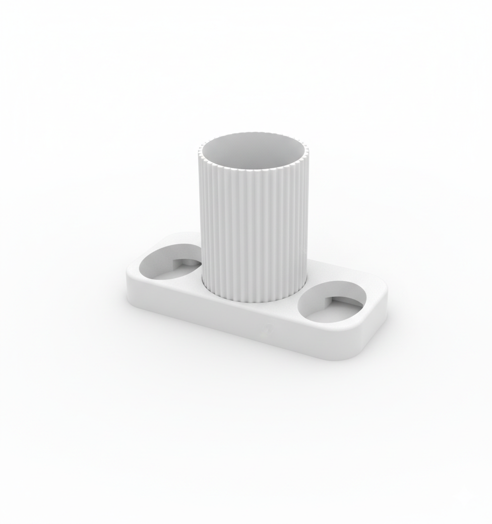 Oral-B Electric Toothbrush Holder | Minimal Docking Station Organizer | Single or Couple Stand | 1 Base 1 Cup / 2 Base 1 Cup / 2 Base 2 Cup