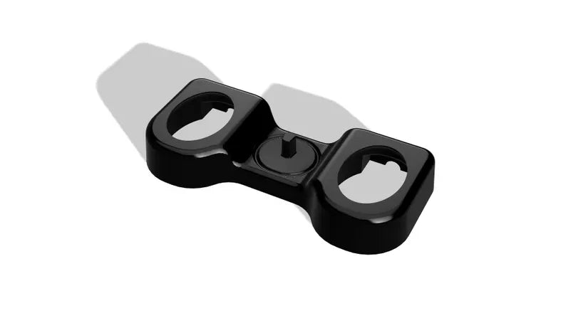 Oral-B Electric Toothbrush Holder | Family Toothbrush Docking Station | For 4 Toothbrushes Dental Care Organizer for Bathrooms | Black White